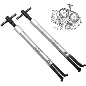 ZKTOOL 2PC EN-48313-1 Timing Chain Retainer Tool Set for 3.6L GM Cadillac, Buick, Saturn, Pontiac, Chevrolet, Chevy Camaro,Impala,Canyon,Colorado,Equinox,Lacrosse,Terrain,Acadia,Enclave,Traverse,CTS