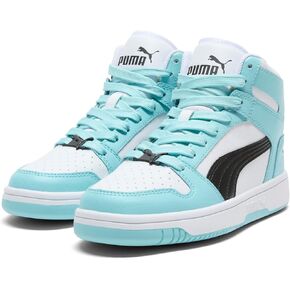 PUMA Unisex-Child Rebound Layup Mid Sneaker