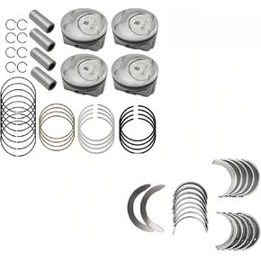 Std Main Rod Bearing & Piston & Rings متوافق مع Hyundai Sonata Kia Optima 2.4L 2010-2016 ， استبدل 2304025200،23040-2g200