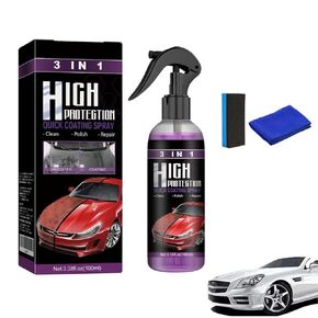 P40 Car Scratch Quick Repair Nano Spray,2025 New Nano Car Scratch Remover,Quick Scratches Repairing Polish Spray,Multifunctional Coating Renewal Agent Spray for All Cars & Surfaces(100 ML Set)