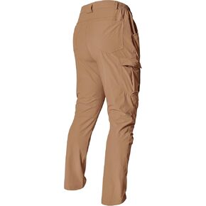 Men's Cargo Hiking Work Pants with 6 Pockets Lightweight Water Resistant Quick Dry Tactical Pants