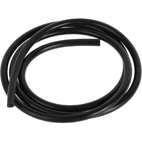 Silicone Vacuum Tubing Hose High Temperature 4FT 5/16" 8mm ID 2.5mm Thickness Automotive Vacuum Line Silicone Black 1pc