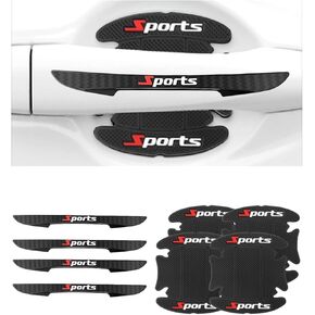 Car Door Handle Protector, 8PCS Anti-Scratch Bowl Auto Door Protective Film Sticker, Waterproof Vehicle Exterior Guard Protection Accessories, Universal for SUV Sedan Truck
