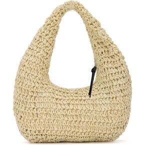 Emprier Straw Handbags for Women Summer Beach Woven Clutch Purses Raffia Vacation bags