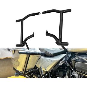 حرس السرج السرج الخلفي سرجة الحاجز لإكسسوارات الدراجات النارية متوافقة مع هارلي جولة Electra Glide Glide Glide Flhx Road Glide Fltrx Road King Flhr 2009-2024