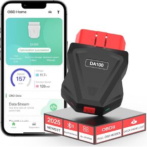 OBD2 Scanner Bluetooth 5.4 Car Auto Diagnostic Scan Tool for iOS iPhone Android Check Engine Light Reset Wireless OBD II Code Reader, ODB2 Performance Test Exclusive APP for All Vehicles After 1996