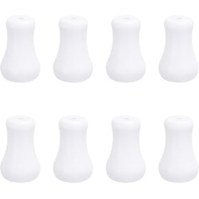 uxcell 8Pcs Cord Knobs, 25.4mm Window Blind Tassels Plastic Pull Cord Tassel Drops Pull End Pendant for Window Blinds Shade Curtain, White