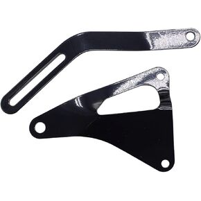 1 Set Alternator Bracket Black Steel Bracket 9455 Compatible with Small Block Ford 289 And 302 347 Engines 1965-1973 Mustang