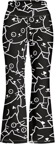 Yoga Pants for Girls 5-14 Lovely Flare Leggings for Girls Bell Bottoms in Saudi Arabia