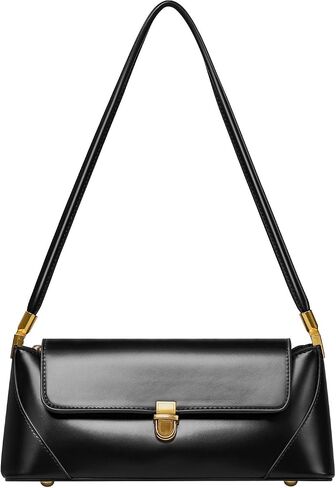 Etercycle Shoulder Bag for Women, Vintage Trendy Women's Purses, Small Vegan Leather Handbags Underarm Hobo Bag in Saudi Arabia
