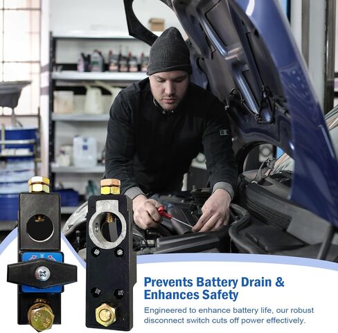 2 عبوة بطارية ذكية بطارية قطع الاتصال 12 فولت الخدمة الثقيلة ، والبطارية بطارية التبديل لقارب شاحنة السيارة in Kuwait