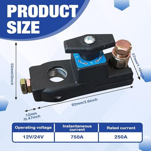 2 عبوة بطارية ذكية بطارية قطع الاتصال 12 فولت الخدمة الثقيلة ، والبطارية بطارية التبديل لقارب شاحنة السيارة in Kuwait