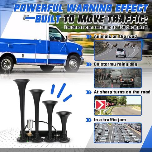 PTNHZ DC 12V MAX 150PPSI مضخة ضاغط الهواء مضخة W/6 لتر 1.6 جالون لخزان القوارب القوارب الصغيرة مضخة ضاغط الهواء المحمولة in Kuwait