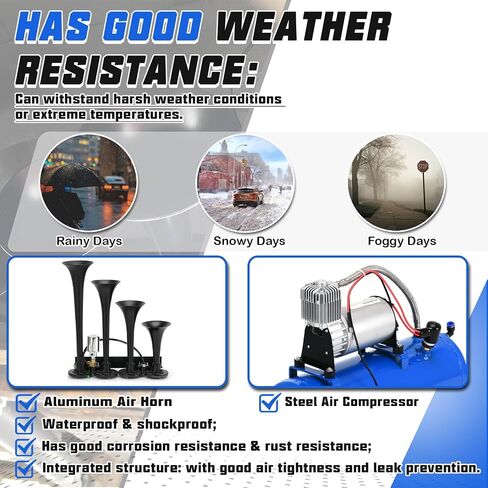 PTNHZ DC 12V MAX 150PPSI مضخة ضاغط الهواء مضخة W/6 لتر 1.6 جالون لخزان القوارب القوارب الصغيرة مضخة ضاغط الهواء المحمولة in Kuwait