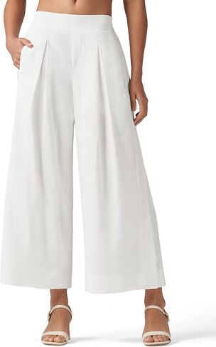 Willit Women's Linen Pants Wide Leg Casual Beach Summer Pants Palazzo Lounge Pants with Pockets in Kuwait