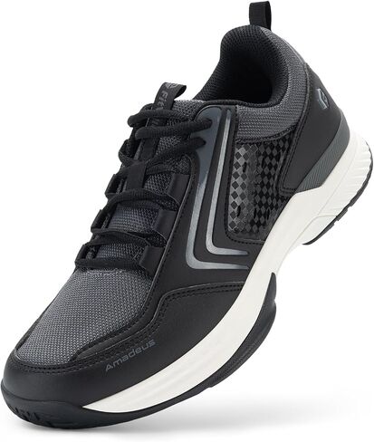 FitVille Tennis Shoes for Men Pickleball Shoes Sneakers | Court Racquetball Athletic Shoes for Racquet Sport | Wide Toe Box & Arch Support in Saudi Arabia