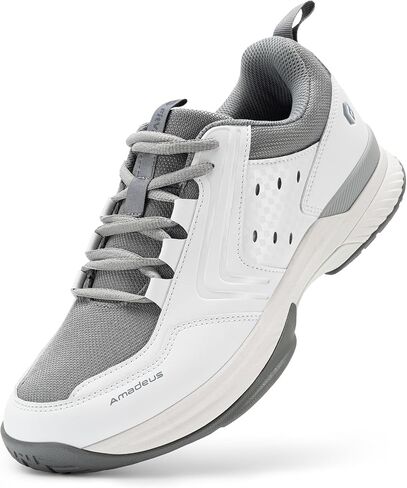 FitVille Tennis Shoes for Men Pickleball Shoes Sneakers | Court Racquetball Athletic Shoes for Racquet Sport | Wide Toe Box & Arch Support in Saudi Arabia