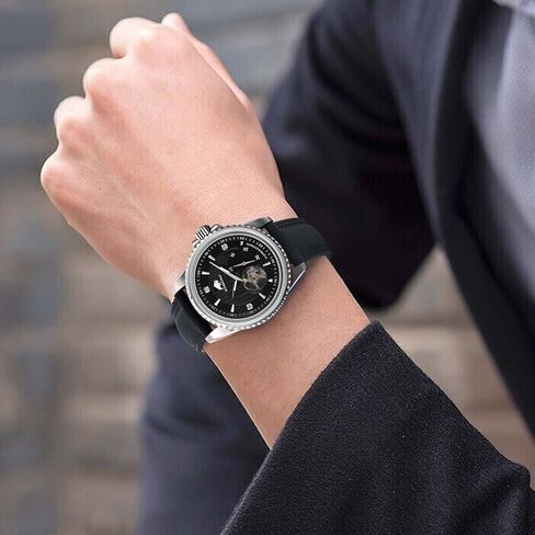BISORNSTRAP Extra Watch Watch Bands 18 مم 20 مم 22 مم 24 مم ، وأشرطة ساعة جلدية للرجال ، حزام استبدال XL للمعصمين الكبار in Saudi Arabia