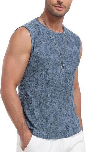 Yya Mens Tank Tops Tops Fashion Surfclly Tank Dortss Summer Disual Tee Tee Tee For Men S-XXL in Kuwait