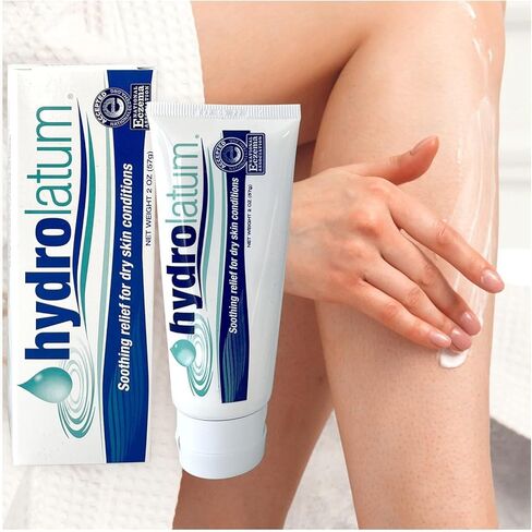 Dry Skin Cream - Hydrating Moisturizer for Sensitive & Extra Dry, Nourishing Body Lotion for Men & Women - 2oz in Kuwait