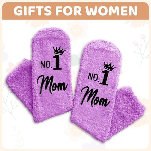 HAPPYPOP Gifts for Her Women - Mothers Day Gifts Socks, Socks for Mom, Mama Socks in Kuwait