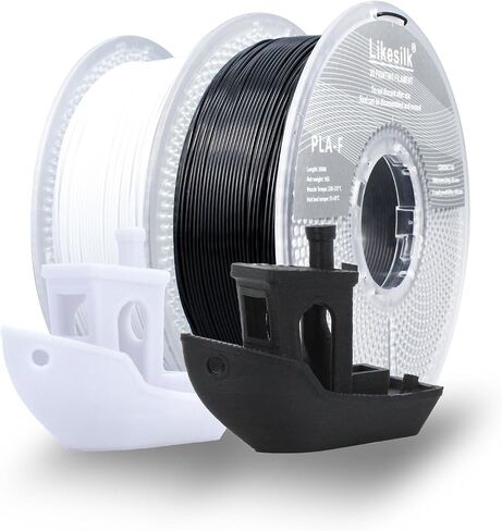 Likesilk 3D Printer Filament PLA F 1.75mm 3D Printing Filament 3D penfilament Yellow 0.25 kg in Saudi Arabia