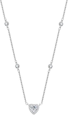 14K Gold Heart-shaped Necklace, 0.8ct VVS1 D-Color Heart Cut Diamond Pendant for Women, Ideal Gift for Girlfriend or Loved One, Timeless Elegance and Enduring Beauty in Saudi Arabia