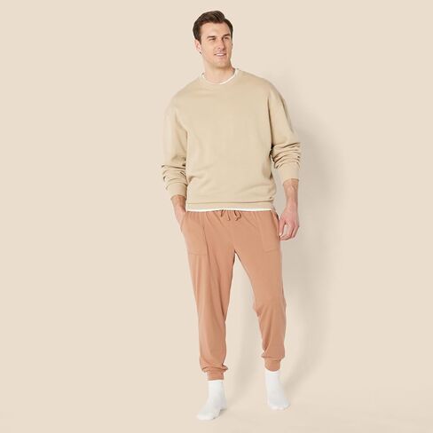 Amazon Essentials Men Men's Cotton Blend Blend Jogger Pajama Pants in Kuwait