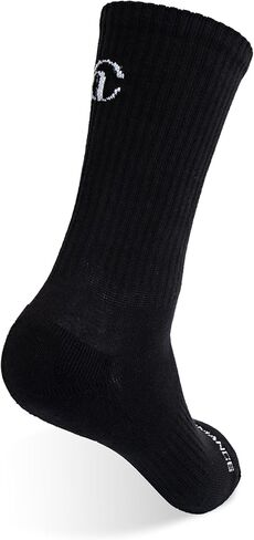 CULTURE & NATURE Men's/Women's Athletic Performance Cushion Crew Socks 6 Pack in Kuwait