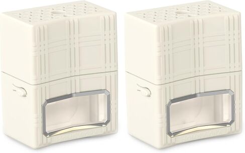 HomeWorx Plug in Diffuser Air Fresheners for Home, (2-Pack, Cloud White) - Long Lasting Scented Essential Oil for Strong Odor - Scent Diffuser for Bedroom, Living Room & Kitchen in Saudi Arabia