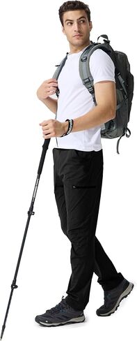 السراويل أعمال المشي لمسافات طويلة البضائع مع 6 جيوب سروال تكتيكي سريع الجفاف سريع الوزن in Kuwait