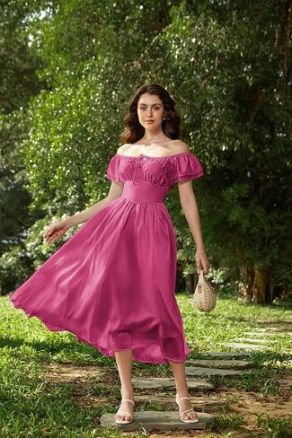 Scarlet Darkness Corset Dress Renaissance Costume Ruffled Sleeve Flowy Long Sundress in Saudi Arabia