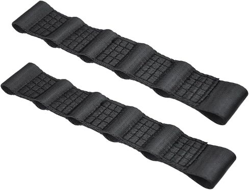Heavy Duty Jeep Wrangler Door Check Straps - Adjustable, Blue, 2Pcs in Kuwait