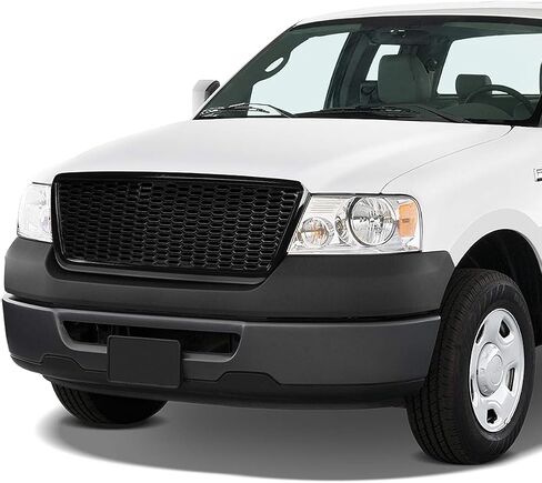 DNA Motoring GRF-OH-012-BK Black Badgeles Badgeles Honeycomb Mesh Mesh Grille متوافقة مع 04-08 Ford F-150 in Kuwait