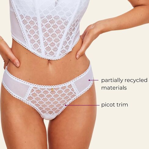 Adore Me Roxi Roxi Thong Panties - XS-XL Thongs For Women, Lace Underwear For Women, Lingerie For Women in Saudi Arabia