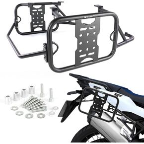 Xitomer Pannier Rack Rear Compatible with CRF 1100 L Africa Twin 2024-2025 Cargo Carrier Luggage Rack Black