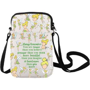 Levlo Fairy Tale Crossbody Bag Fairy Pixie Fans مستوحى من هدية ليتل جنية Tinker Bag Bag Cairy Pixie Mearchandise