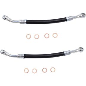 2 Sets BMW Vanos Oil Supply Line Hose With Seal Washers 11361705532 Fits for BMW 3er 5er 7er Z4 E36 E38 E39 E46 E53 E60 E61 E65 E66 E83 E85 M54
