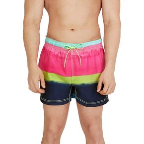 Speedo Men's Swim Trunk Short Length Redondo Striped