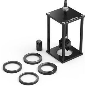 Black Motorcycle ATV Rear Shock Spring Compressor Tool Universal Tenere 700,klr650,Compatible with Honda,Compatible with Suzuki,Compatible with BMW S1000RR,Shock Spring Compressor Kit