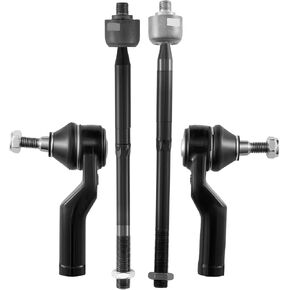BDFHYK 4PCS FRONT INNER و OUTER TIE ROD نهايات مجموعة متوافقة مع 2013-2018 C-MAX Escape 2012-2018 FOCUS 2014-2018 TRANSIT CONNTION