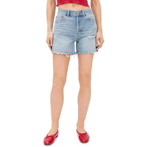 Madewell Women's The Brynn Long Shorts in Hallstead Wash