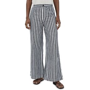 Madewell Women's The Zoe Relaxed Wide Pant in 100% Linen