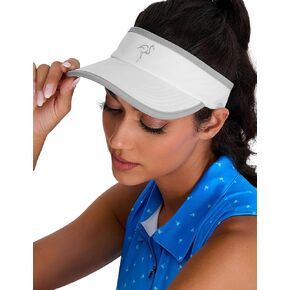 Soneven Sports Sun Visor Hat Women Lightweight Packable Cooling Stretchy Visor Hat for Running, Tennis, Golf