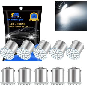 Everbrightt 10 حزمة أبيض أبيض 1156 BA15S 1206 22SMD LED LED LIGH