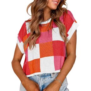 غلاف المرأة غلاف الصيف قمم محصول المتقلب y2k ملابس لطيفة preppy الملابس فضفاض