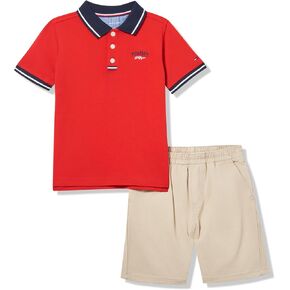 Tommy Hilfiger Boys 2pc Polo Short Set