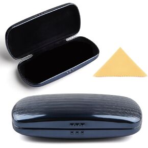 Hard Shell Sunglasses Case, Portable Aluminum Alloy Glasses Case Protective Eyeglasses Cases for Men Women