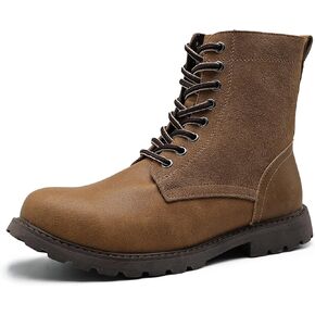 COSIDRAM Men's Casual Oxford Boots Classic Suede Chukka Boots Comfort Lace Up Business Dress Shoes