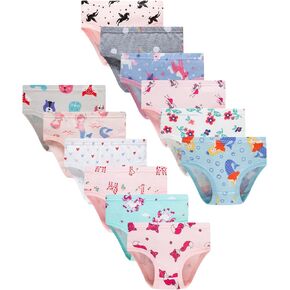 FINIHEN GIRLS CORTON COTTON UNDDEAR TODDLER BARSALS BANDIATES Kids Multipacks.